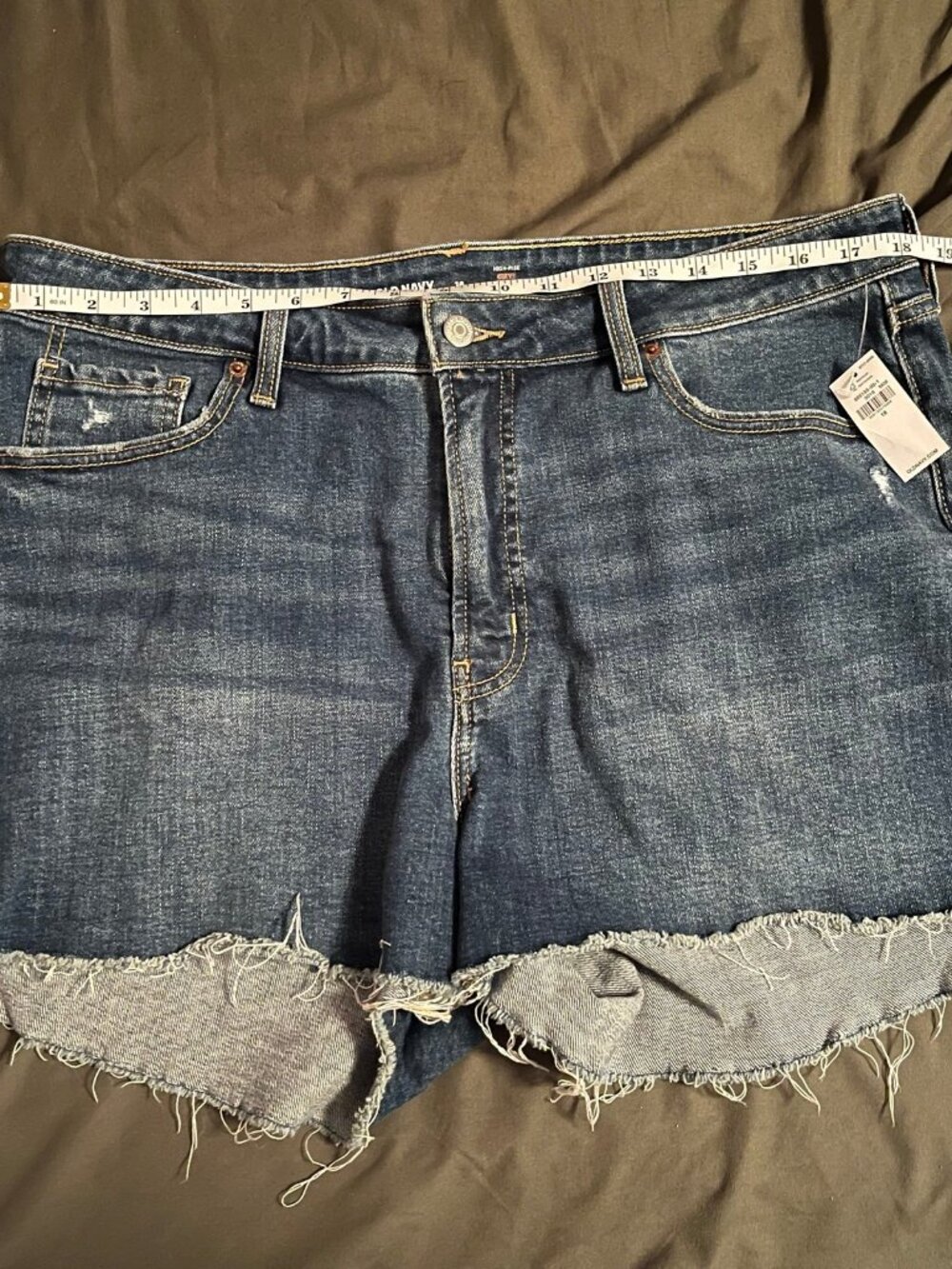 Old Navy Size 16 High Rise Denim Shorts NWT